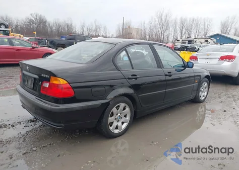 2001 BMW 325I z USA, uszkodzony, nr VIN WBAAV33461FV05316